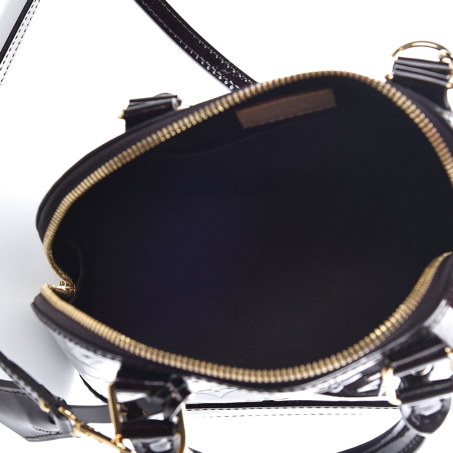 Louis Vuitton Vernis Alma BB Amarante 5 of 11
