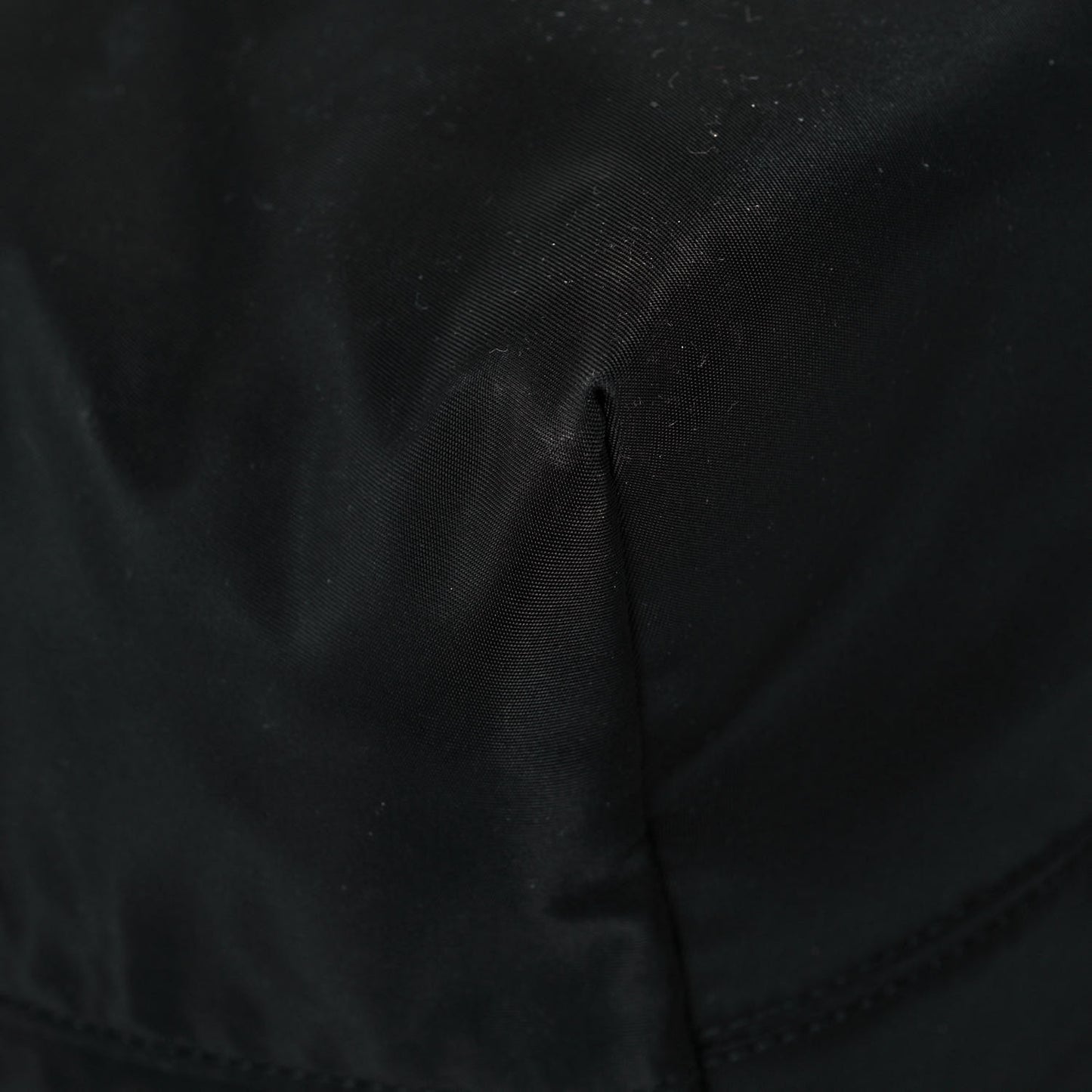 Nylon Tessuto Robot Tote Bag Black