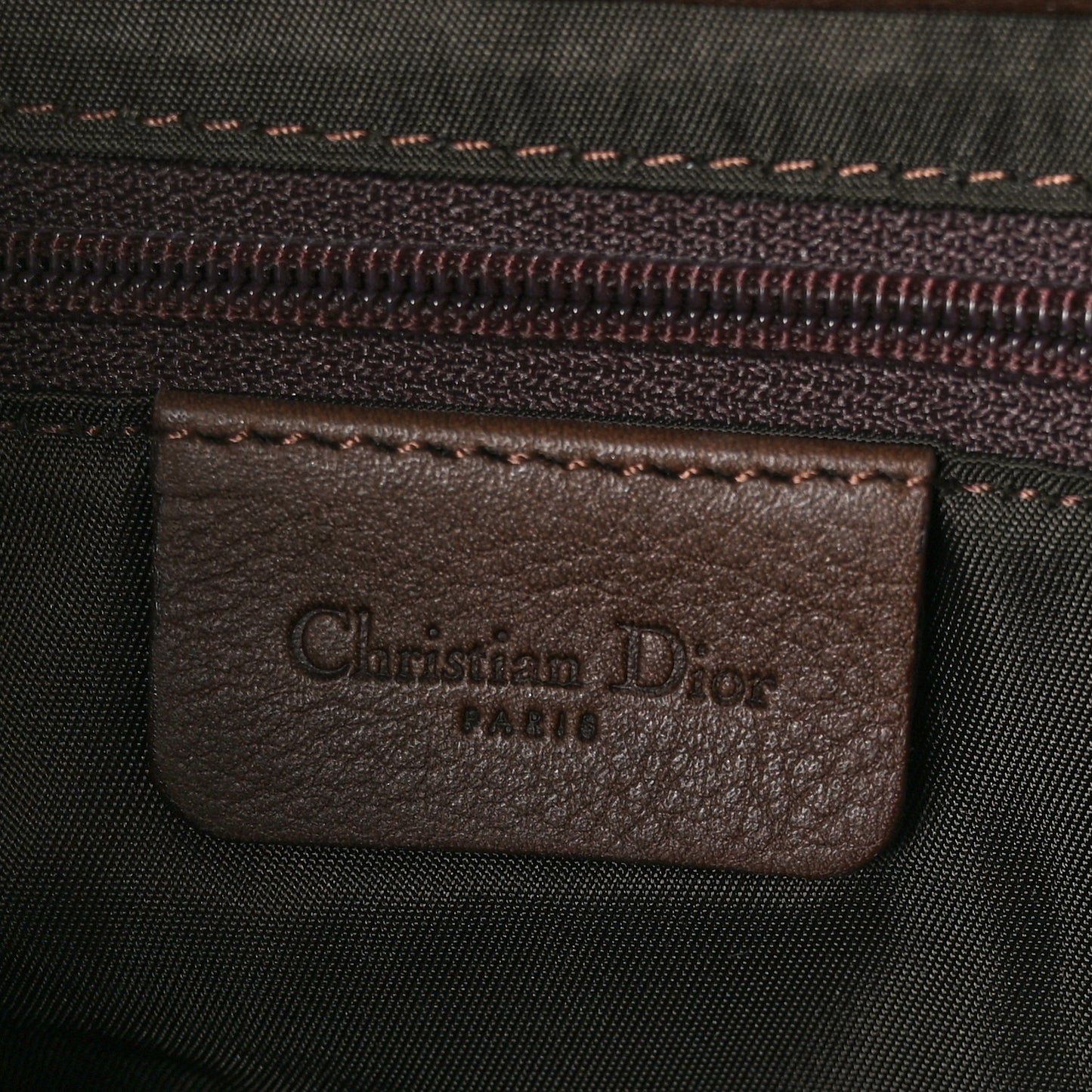 Calfskin Saddle Bag Brown