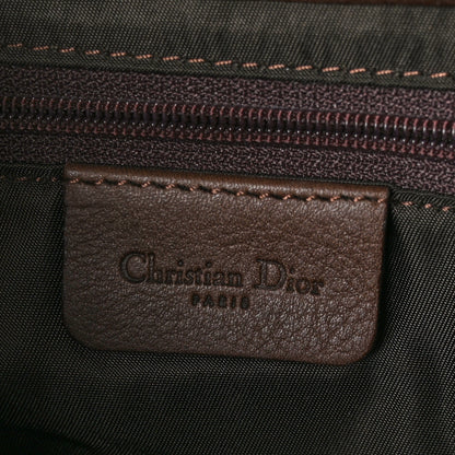 Christian Dior Calfskin Saddle Bag Brown 6 of 11