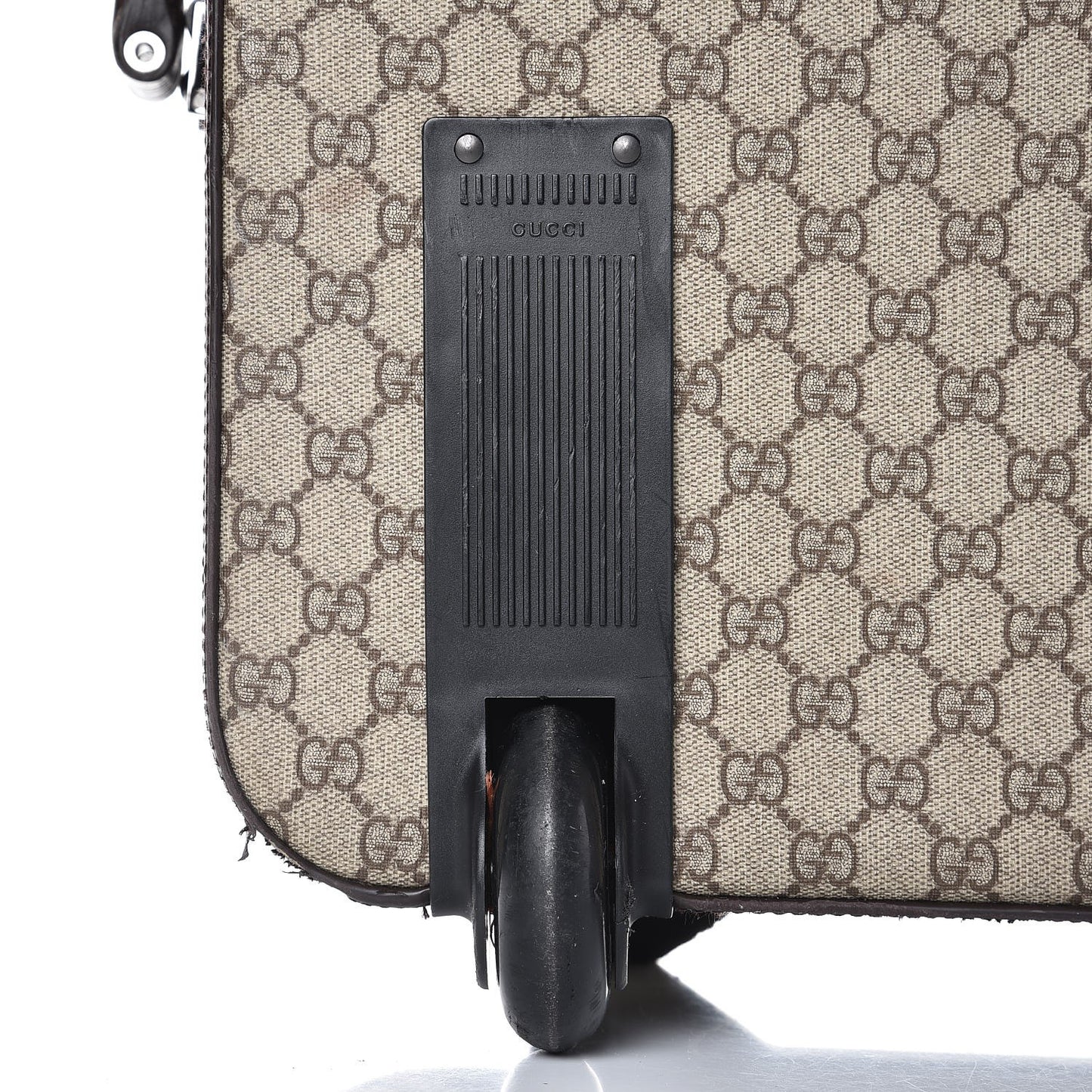 GG Plus Monogram Small Web Trolley Brown