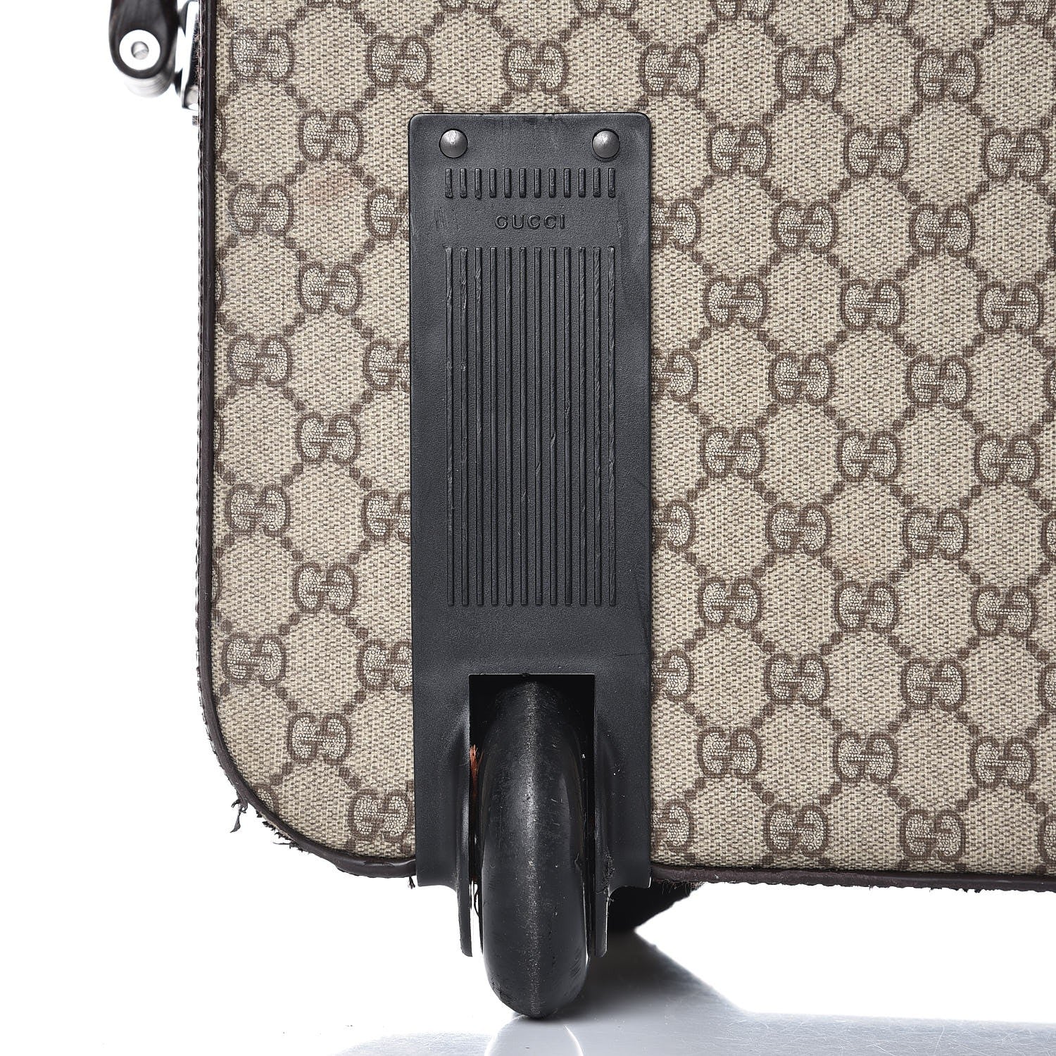 Gucci GG Plus Monogram Small Web Trolley Brown 27 of 41