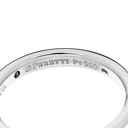 Tiffany Platinum Diamond Elsa Peretti Band Ring 52 6 5 of 6