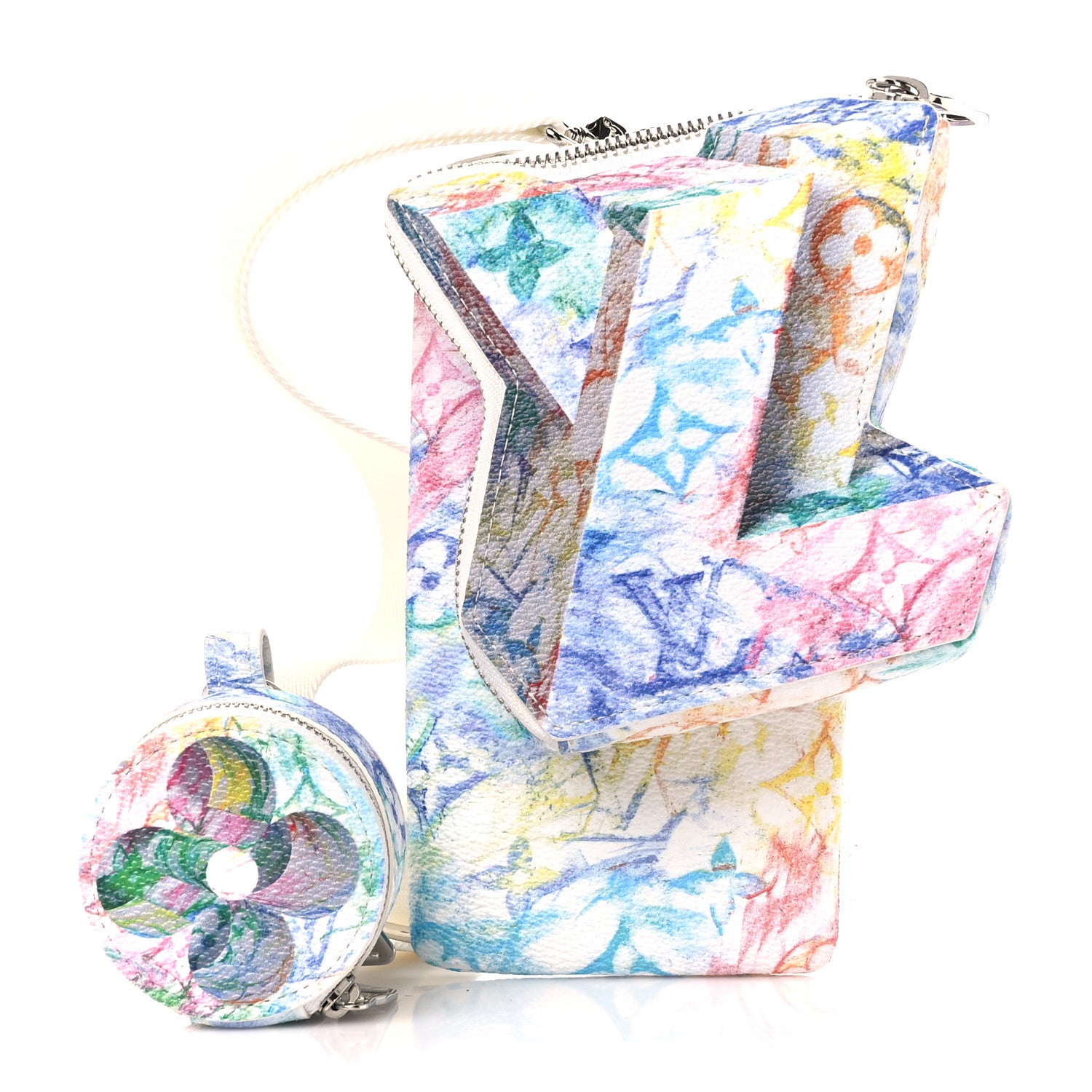 Louis Vuitton Monogram Pastel Colors LV Block 1 of 15