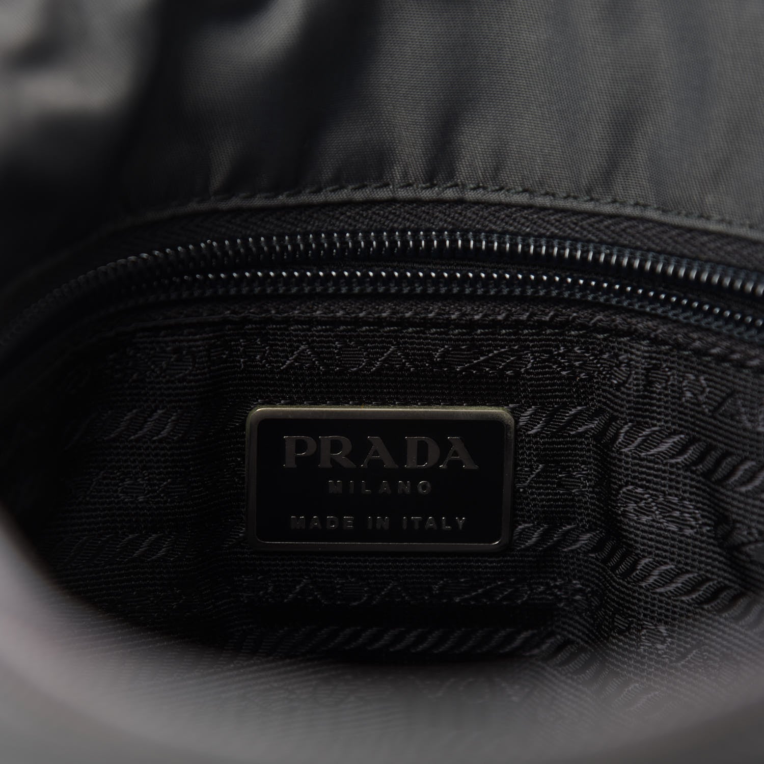 Prada Tessuto Nylon Tote Grey 8 of 10