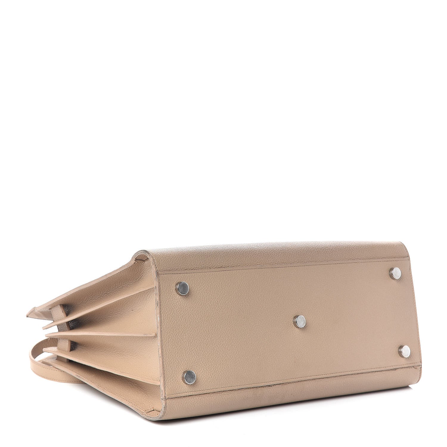 Saint Laurent Grained Calfskin Small Sac De Jour Nude Powder 4 of 37