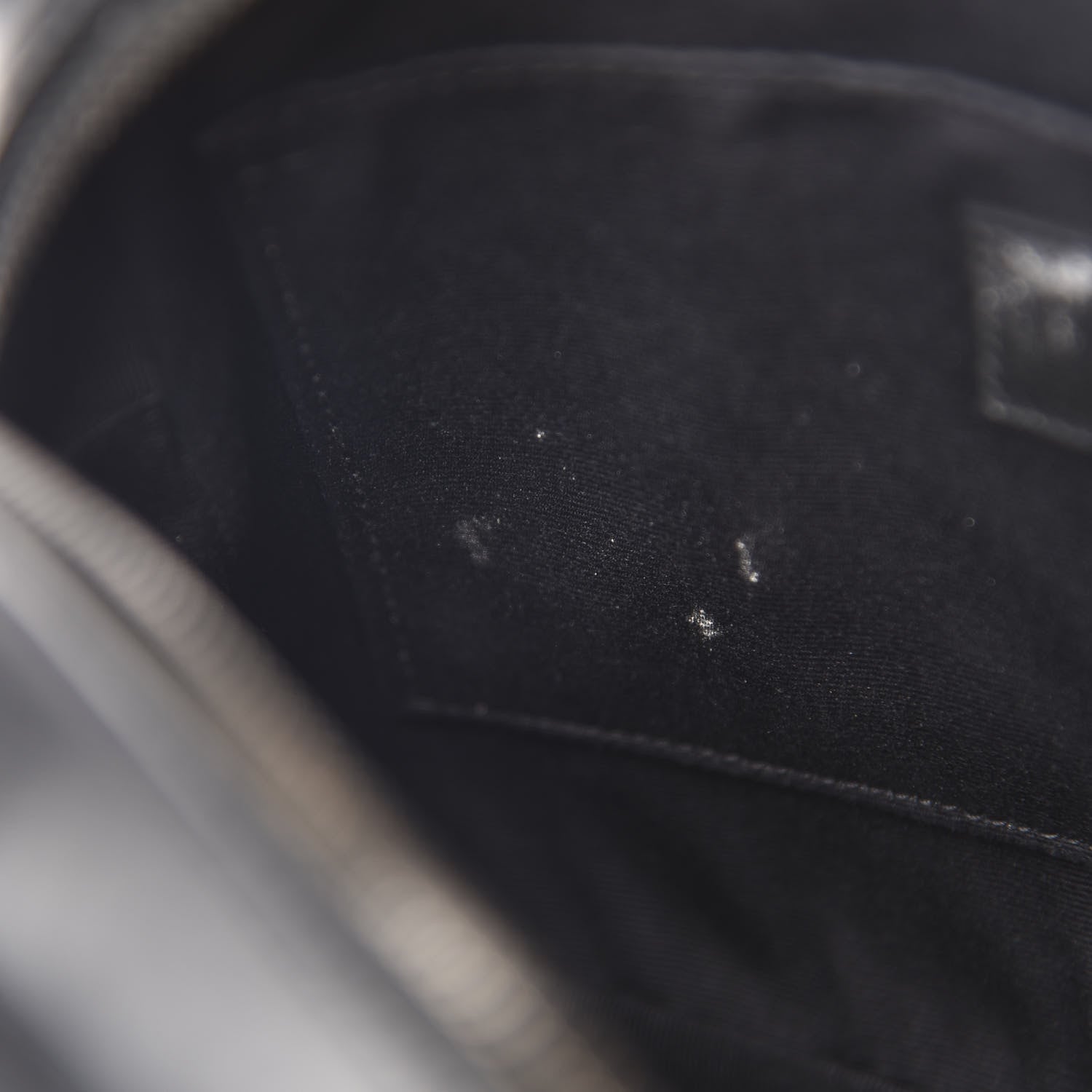 Saint Laurent Calfskin Matelasse Monogram Lou Camera Bag Black 8 of 12