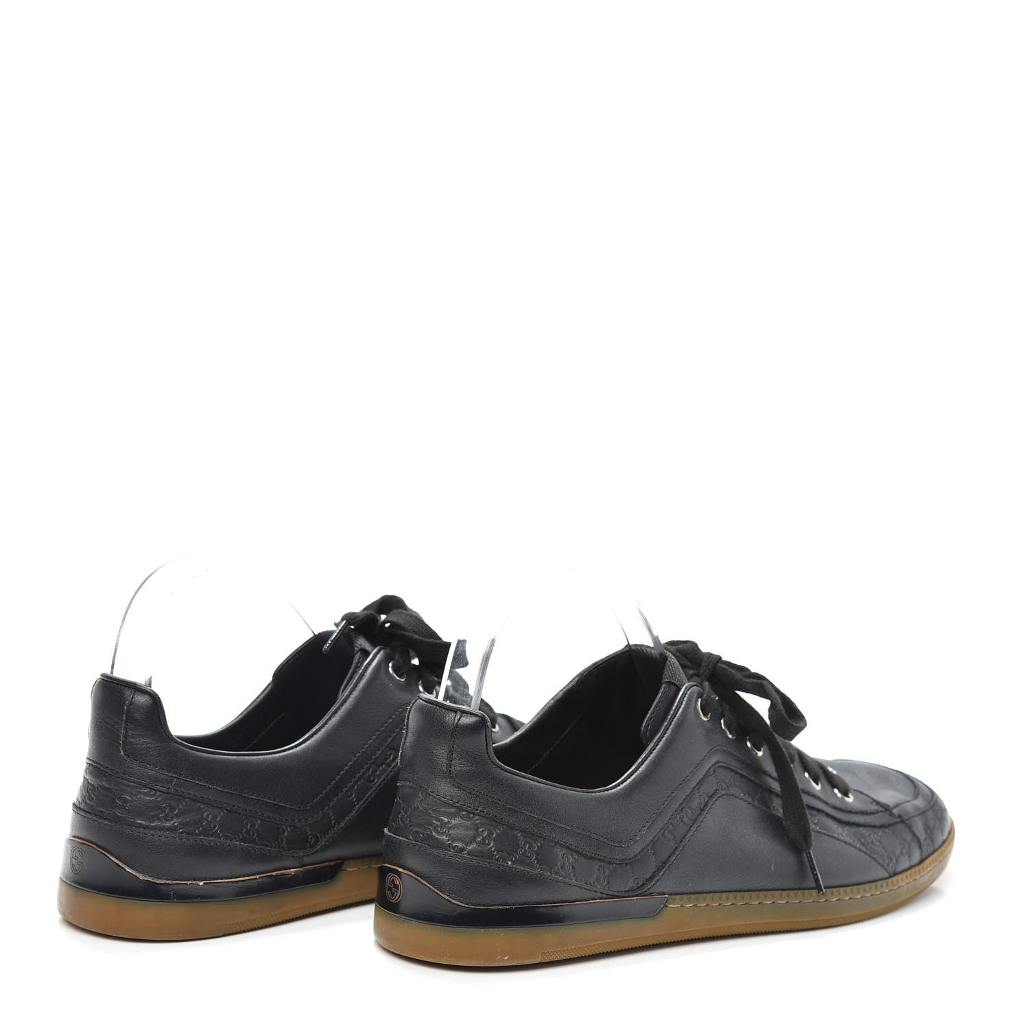 Gucci Guccissima Mens Sneakers 8.5 Black 4 of 6