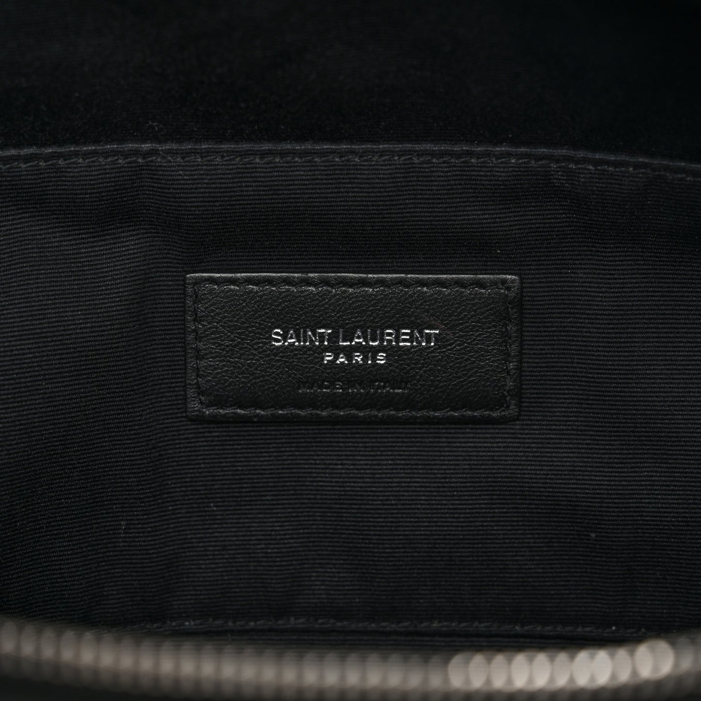 Canvas Monogram Belt Bag Black
