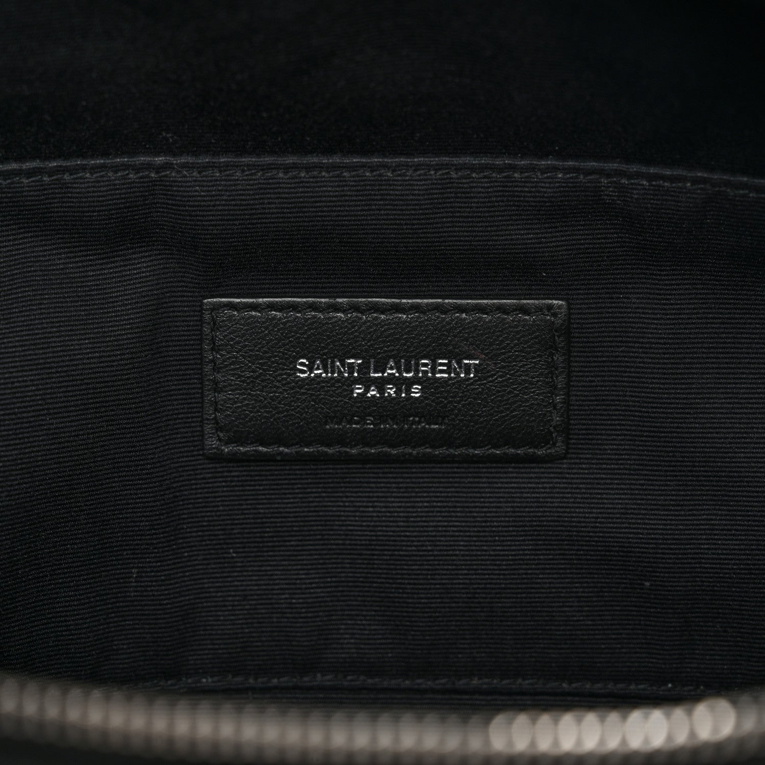 Saint Laurent Canvas Monogram Belt Bag Black 5 of 10