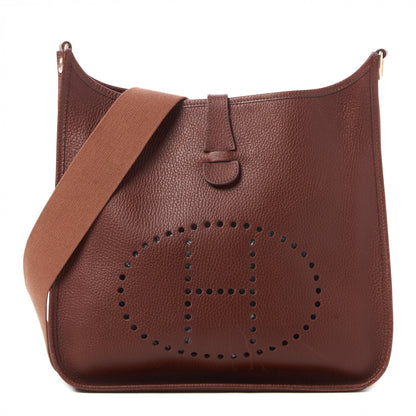 Hermes Ardennes Evelyne GM Noisette 1 of 9