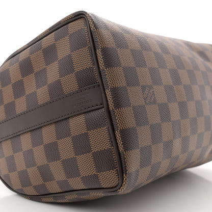 Louis Vuitton Damier Ebene Speedy Bandouliere 25 8 of 9