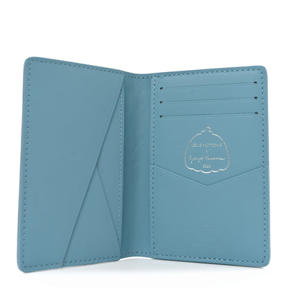 Louis Vuitton LV x YK Taurillon Pocket Organizer Blue 4 of 6