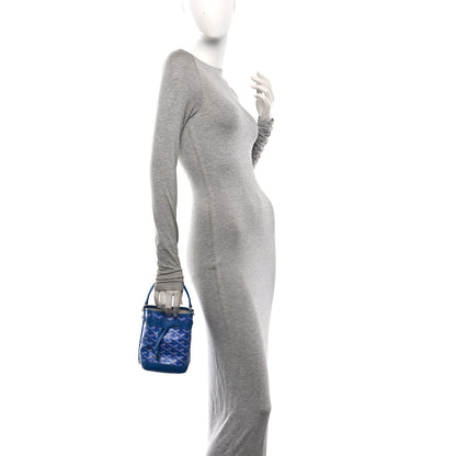 Goyard Goyardine Petit Flot Mini Bucket Bag Sky Blue 2 of 9