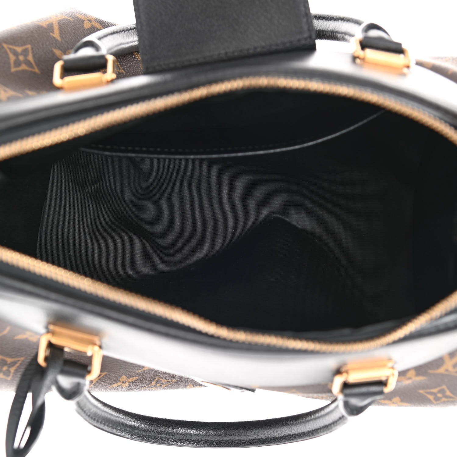 Louis Vuitton Monogram Golden Arrow Speedy Black 5 of 8