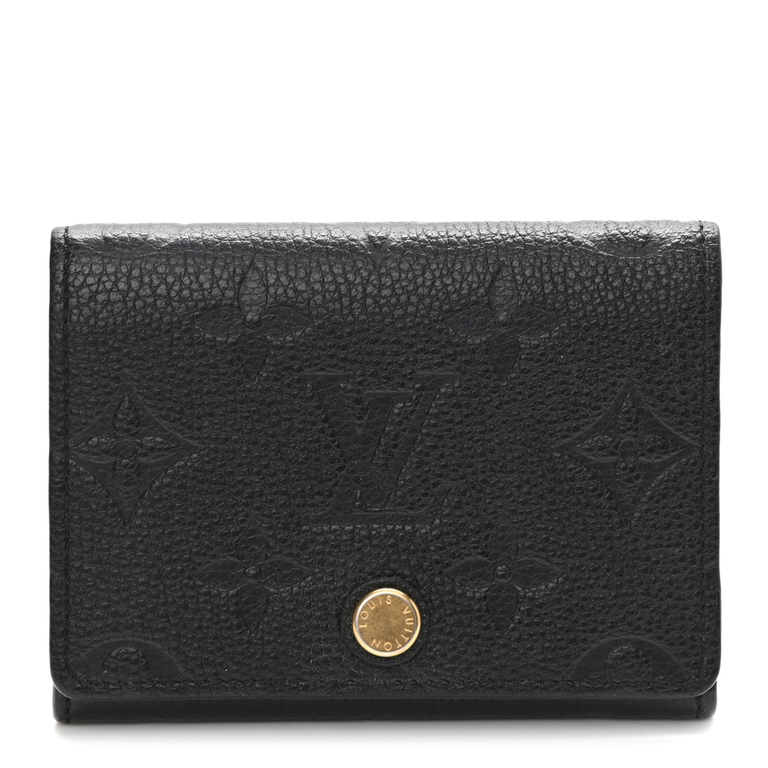 Louis Vuitton Empreinte Business Card Holder Black 1 of 7
