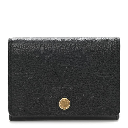 Louis Vuitton Empreinte Business Card Holder Black 1 of 7