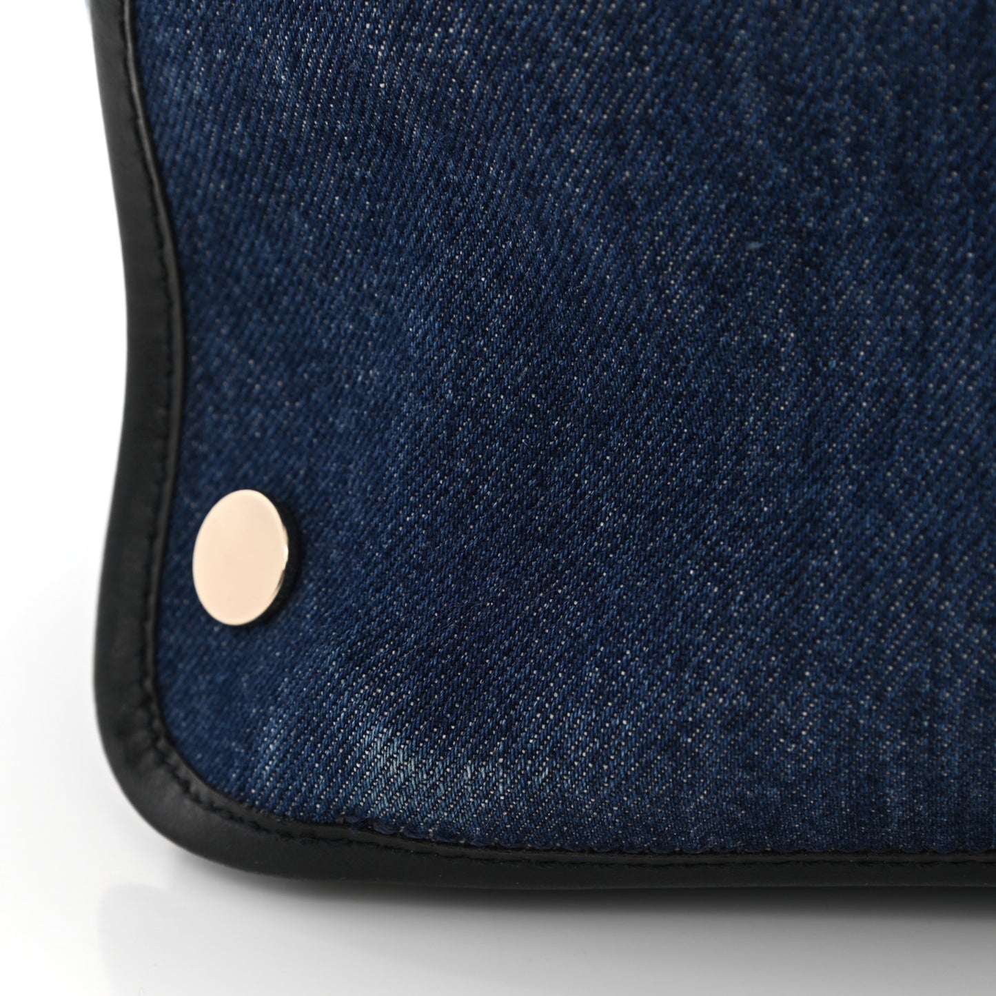 Denim Medium Logo Bond Shopper Tote Blue