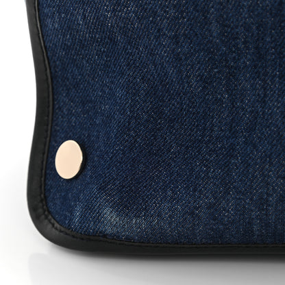 Givenchy Denim Medium Logo Bond Shopper Tote Blue 10 of 12