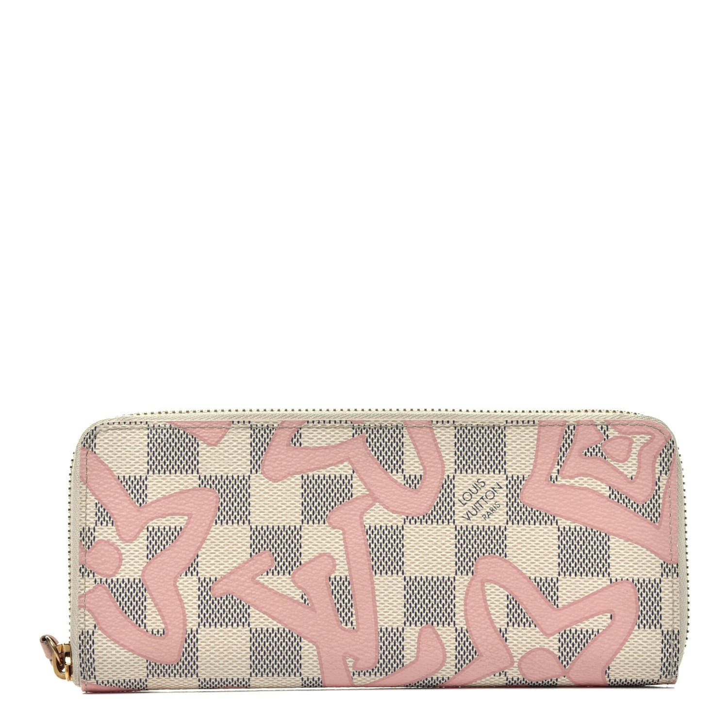 Louis Vuitton Damier Azur Tahitienne Clemence Wallet 1 of 7