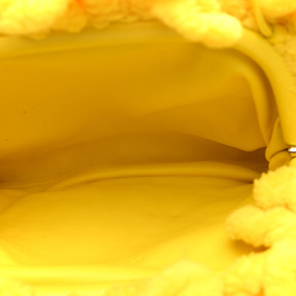 Bottega Veneta Chenille The Mini Pouch Lemon 5 of 9