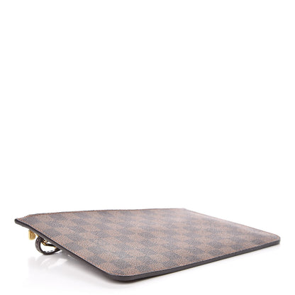 Louis Vuitton Damier Ebene Neverfull MM GM Pochette 4 of 9