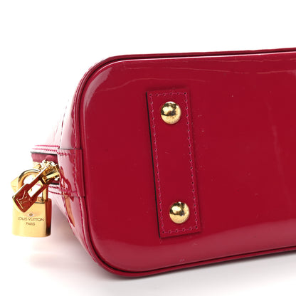 Louis Vuitton Vernis Alma BB Rose Indien 9 of 10