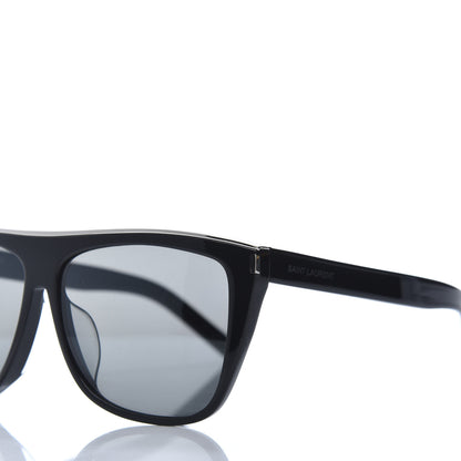 Saint Laurent Flat Top SL1 Sunglasses Black 5 of 9