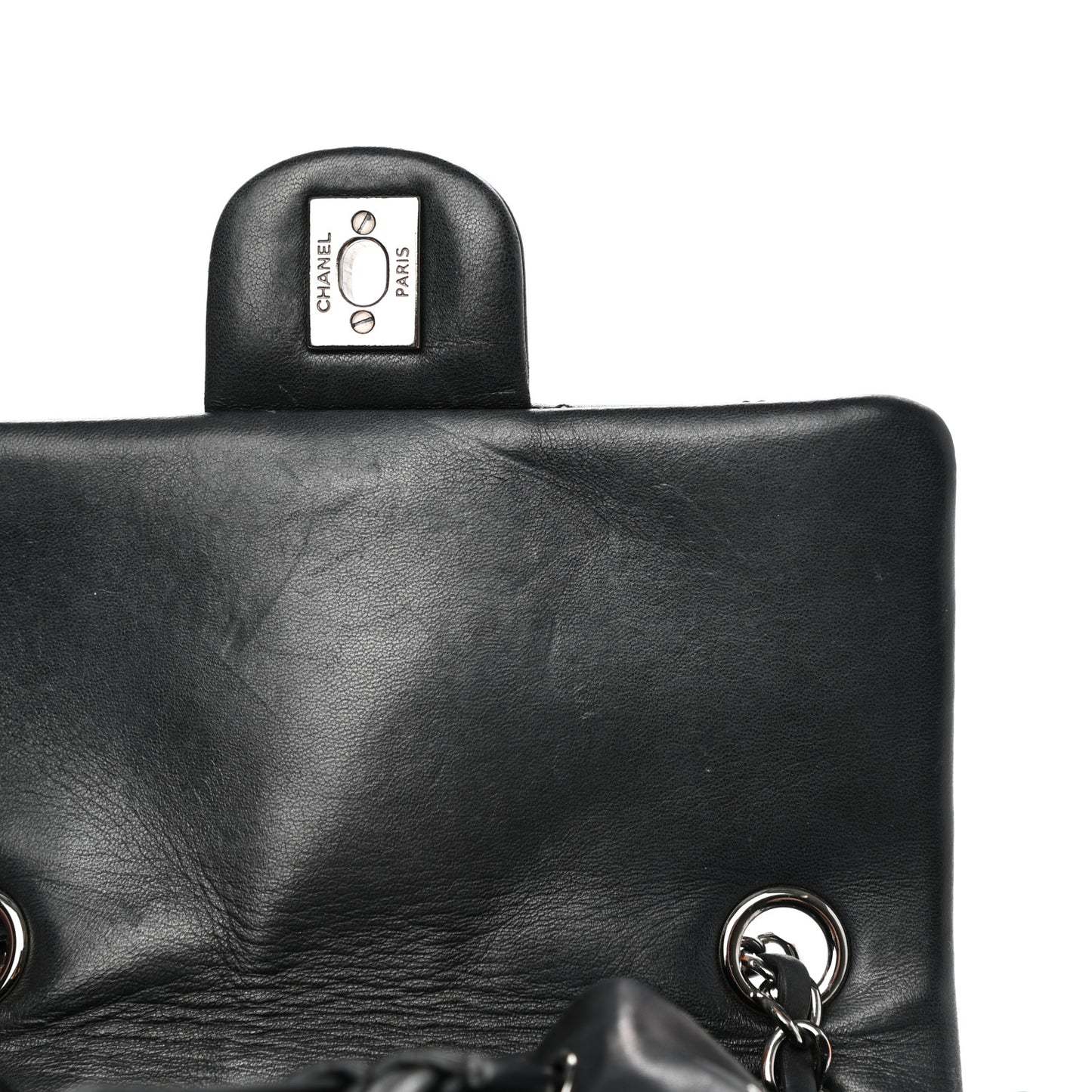 Lambskin Quilted Small Urban Spirit Backpack Black