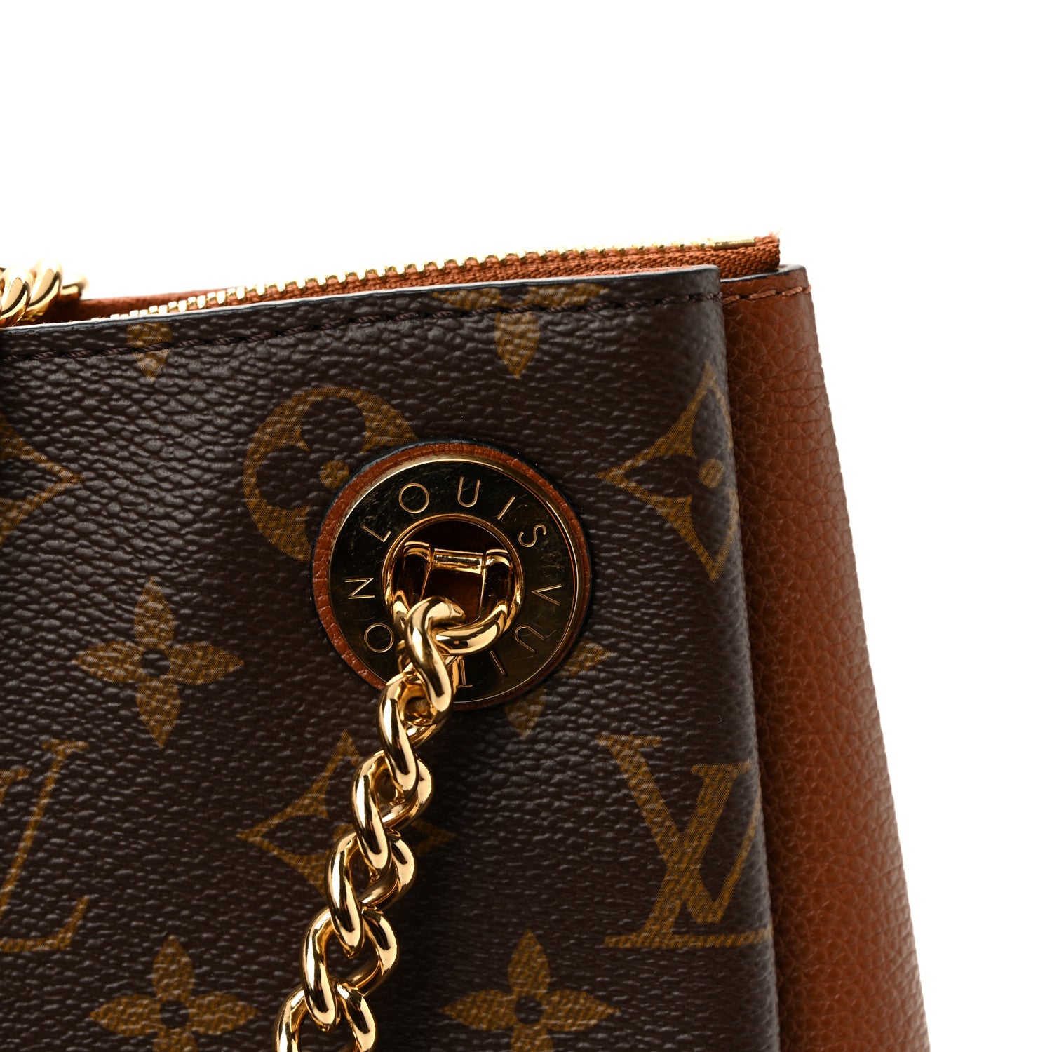 Louis Vuitton Monogram Surene MM Caramel 14 of 16