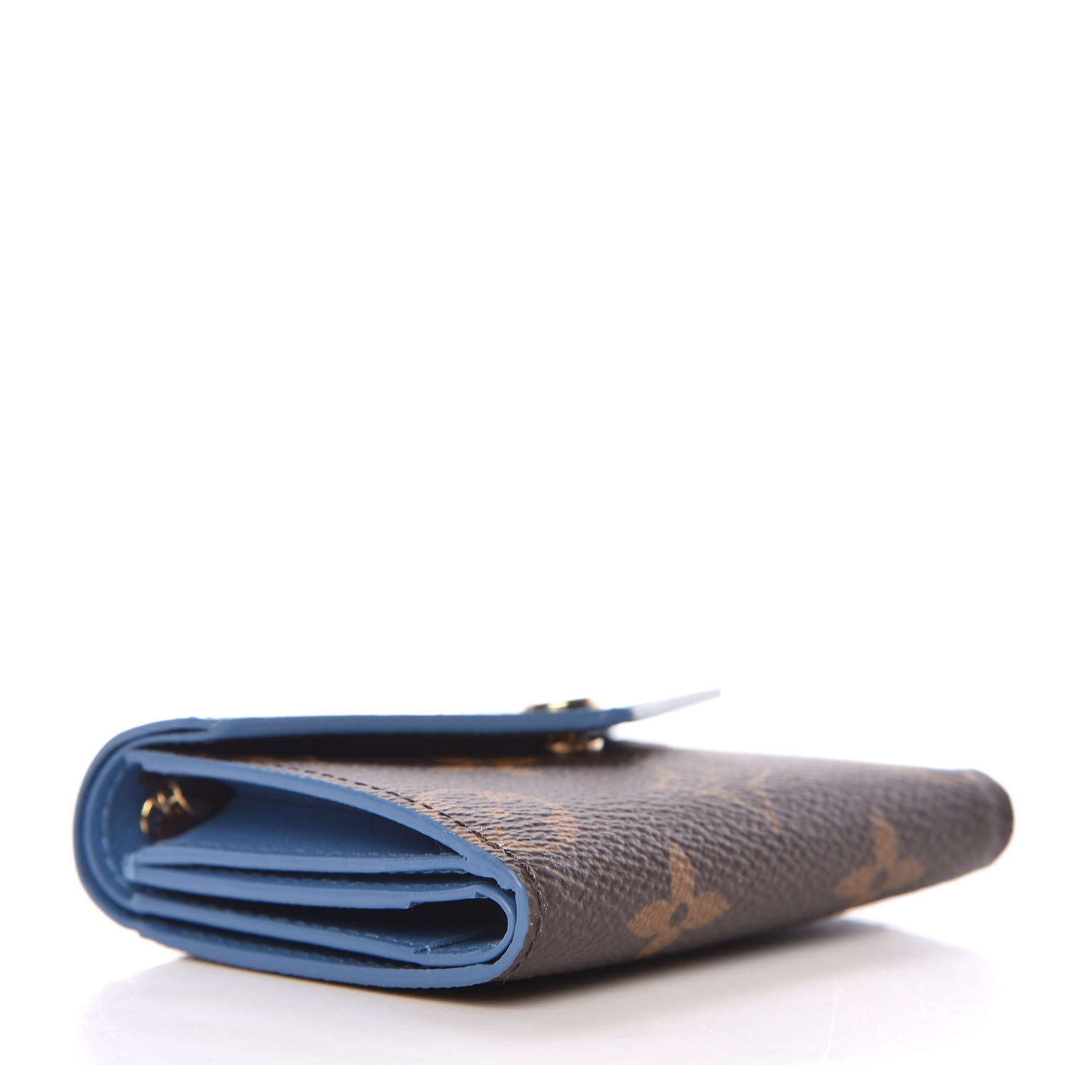 Louis Vuitton Monogram Zoe Wallet Blue Jean 4 of 10