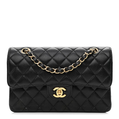 Chanel Caviar Quilted Small Double Flap Black 1 of 13