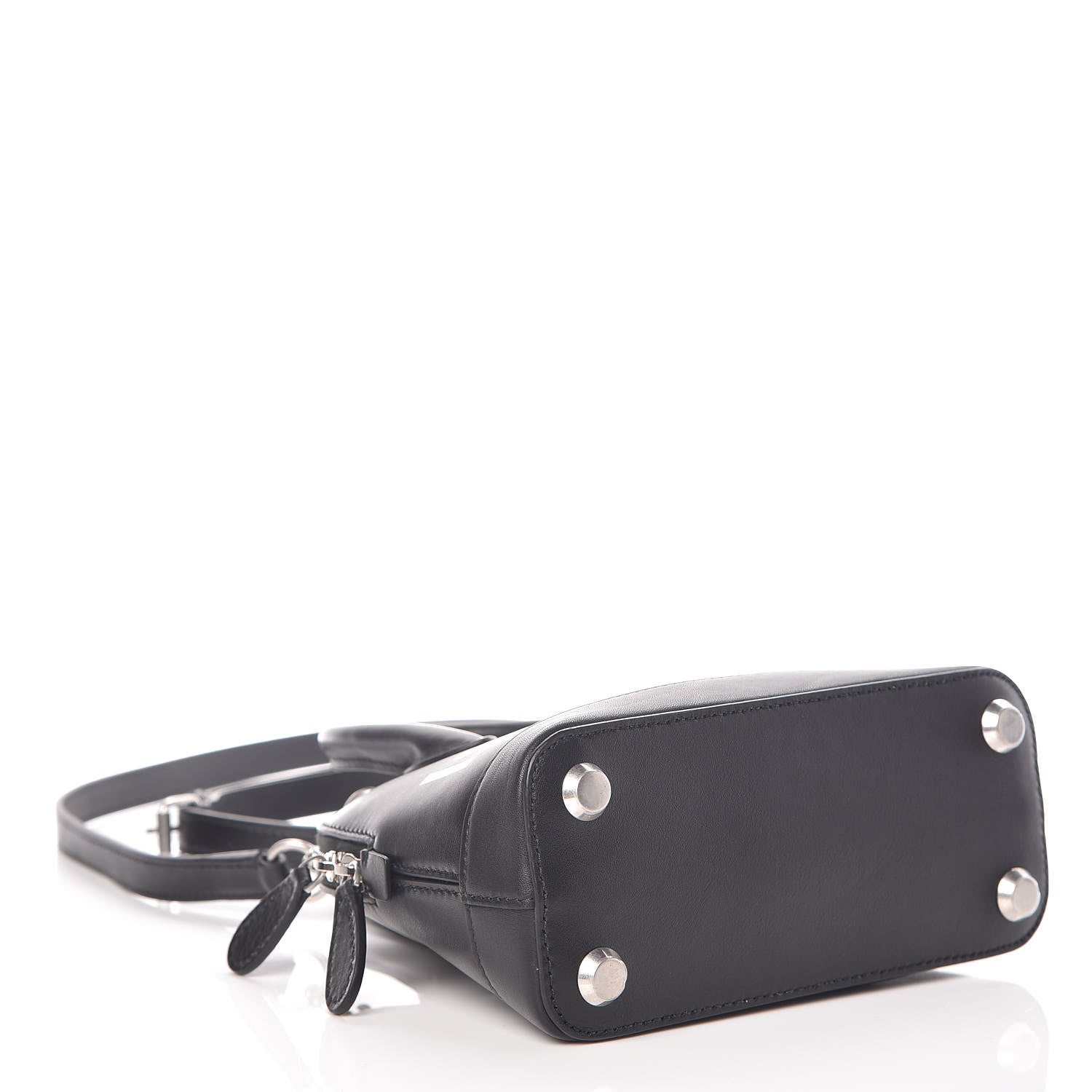 Balenciaga Calfskin I Love Techno XXS Ville Top Handle Bag Black Multicolor 4 of 8