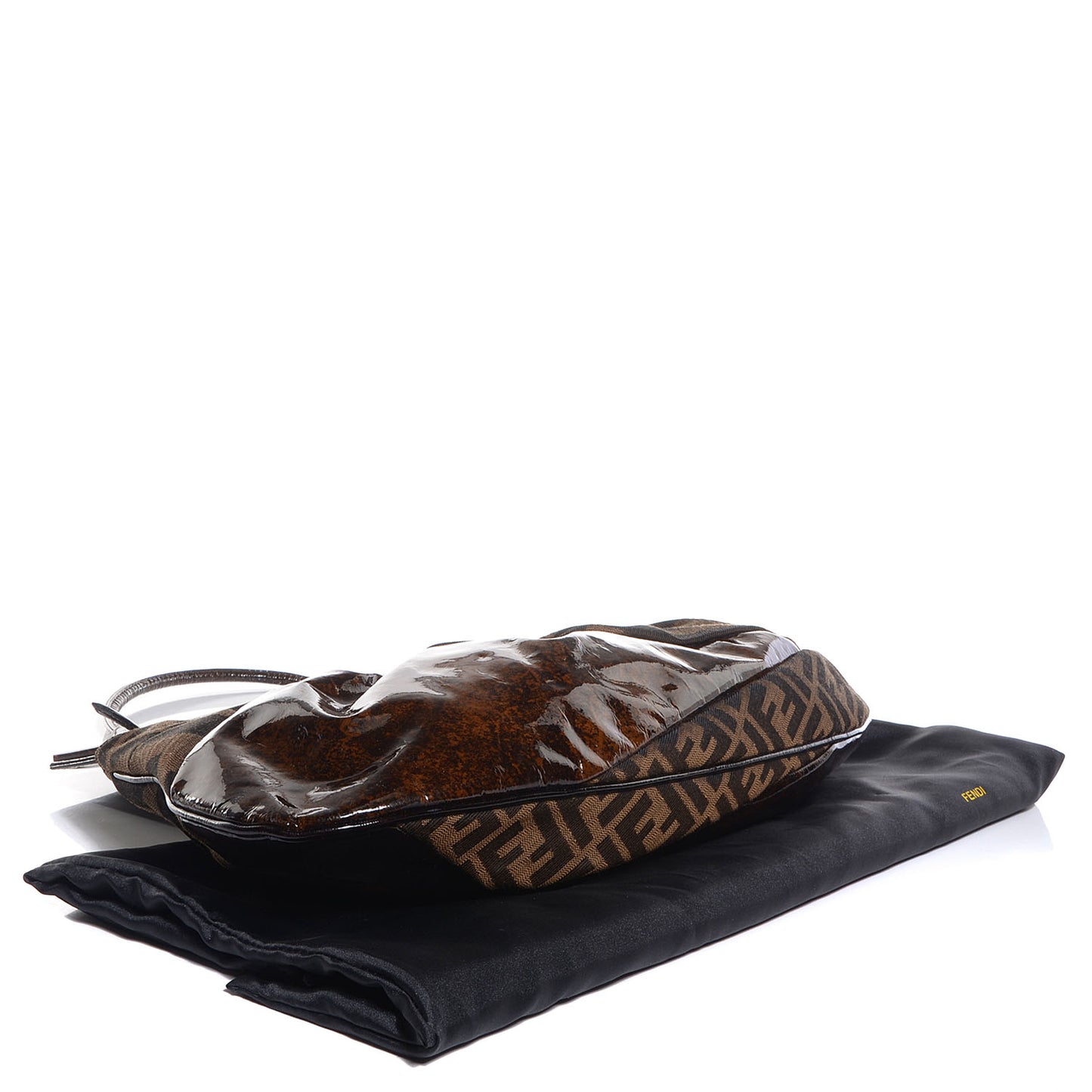 Zucca Spalmati Patent To You Convertible Clutch Tobacco