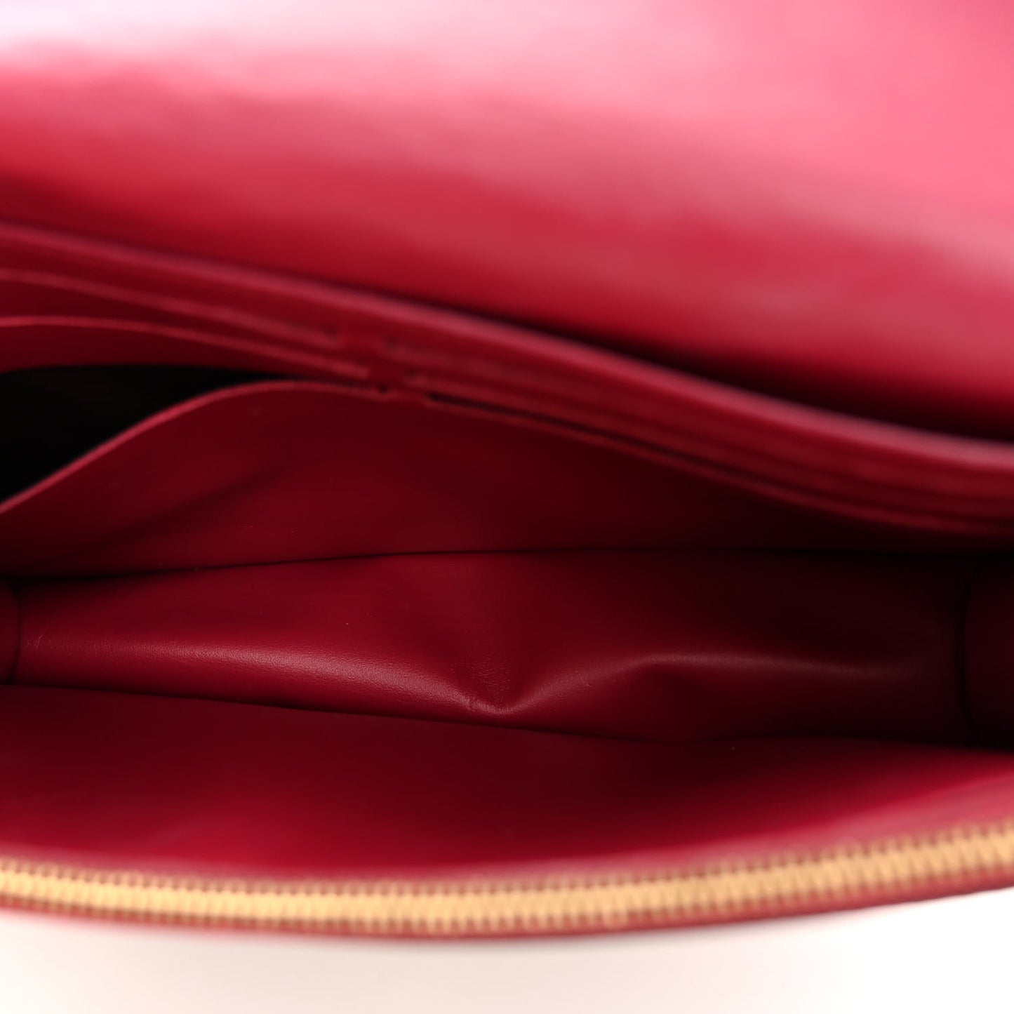 Monogram Flore Chain Wallet Fuchsia