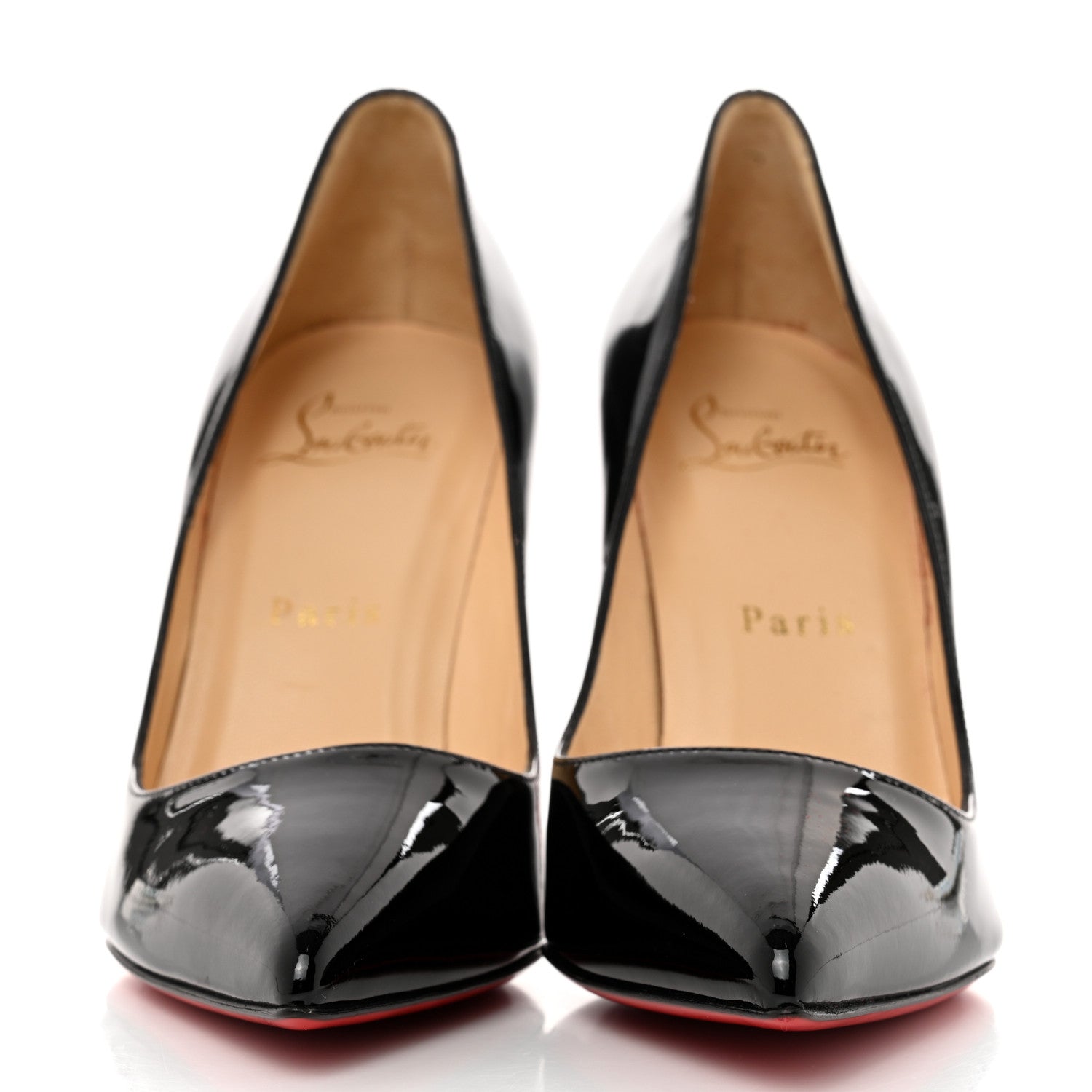 Christian Louboutin Patent Pigalle 100 Pumps 36.5 Black 2 of 8