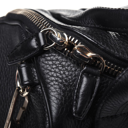 Alexander Wang Pebbled Lambskin Mini Rockie Black Pale Gold Hardware 13 of 15