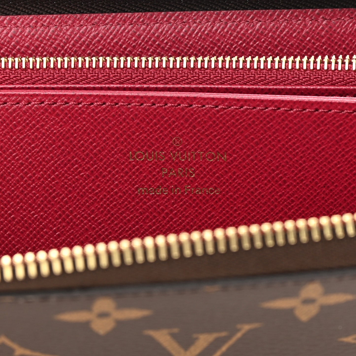Monogram Zippy Wallet Fuchsia