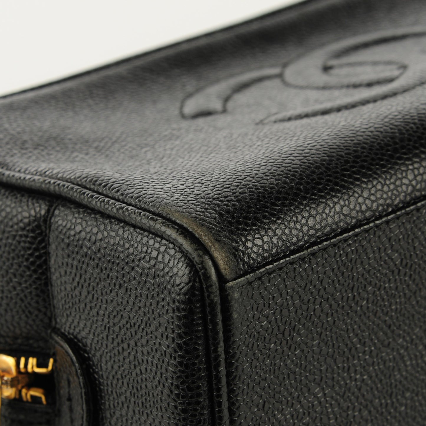 Caviar CC Large Cosmetic Case Black