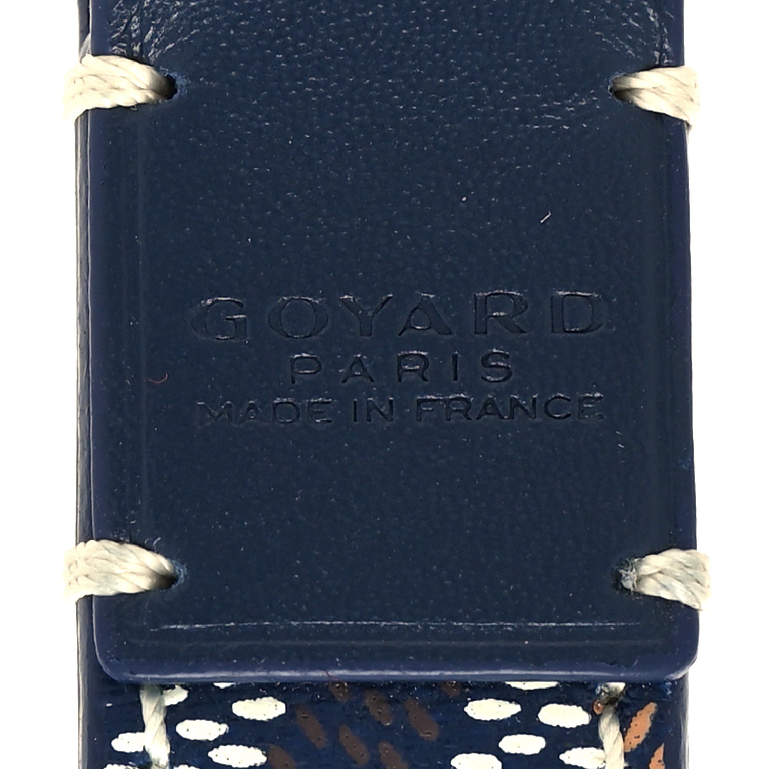 Goyard Goyardine Key Holder Navy 3 of 4