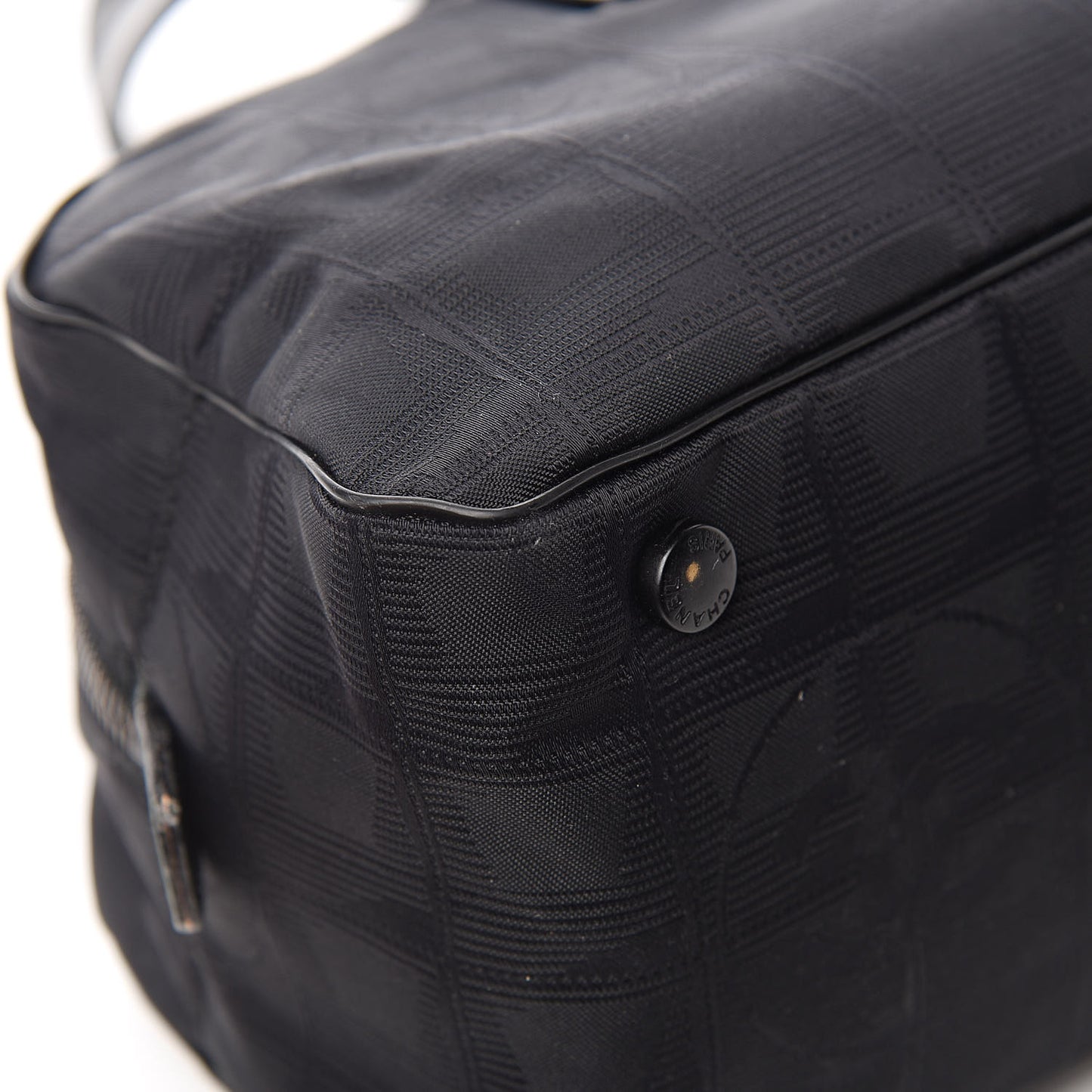 Nylon Travel Bowler Black