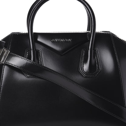 Givenchy Shiny Lord Calfskin Small Antigona Black 8 of 10