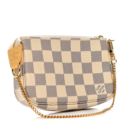 Louis Vuitton Damier Azur Illustre Mini Pochette Accessories 3 of 7