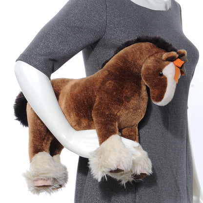 Hermes Fabric Large Hermy The Horse Plush Toy 2 of 7