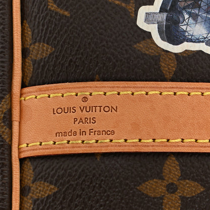 Louis Vuitton Monogram World Tour Speedy Bandouliere 30 5 of 15