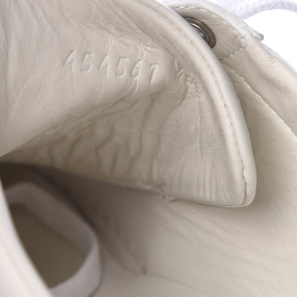 Gucci Calfskin Ayers Web Pearl Studded Womens Ace Sneakers 40.5 White 8 of 9