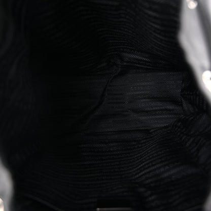 Prada Tessuto Nylon Saffiano Medium Backpack Black 5 of 10