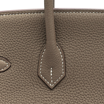 Hermes Togo Birkin 25 Etoupe 10 of 33