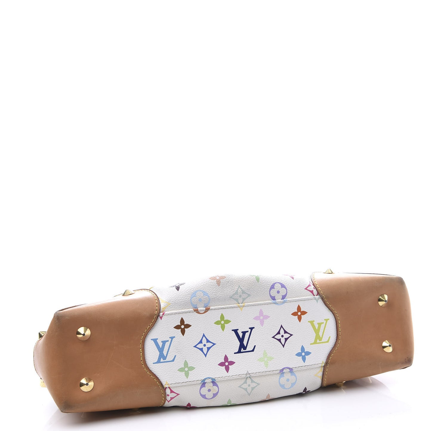 Monogram Multicolor Judy MM White