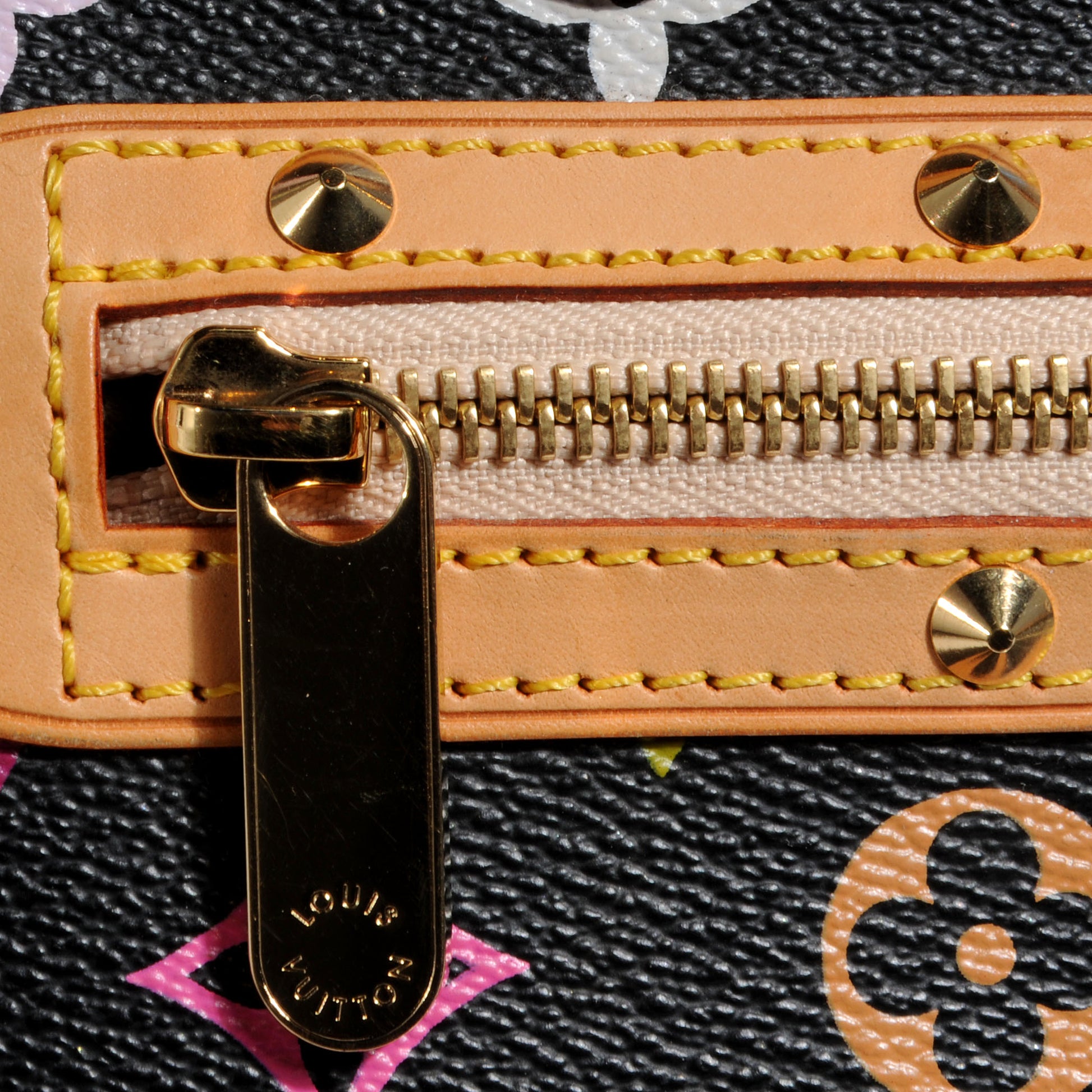 Louis Vuitton Monogram Multicolor Alma Black 8 of 8